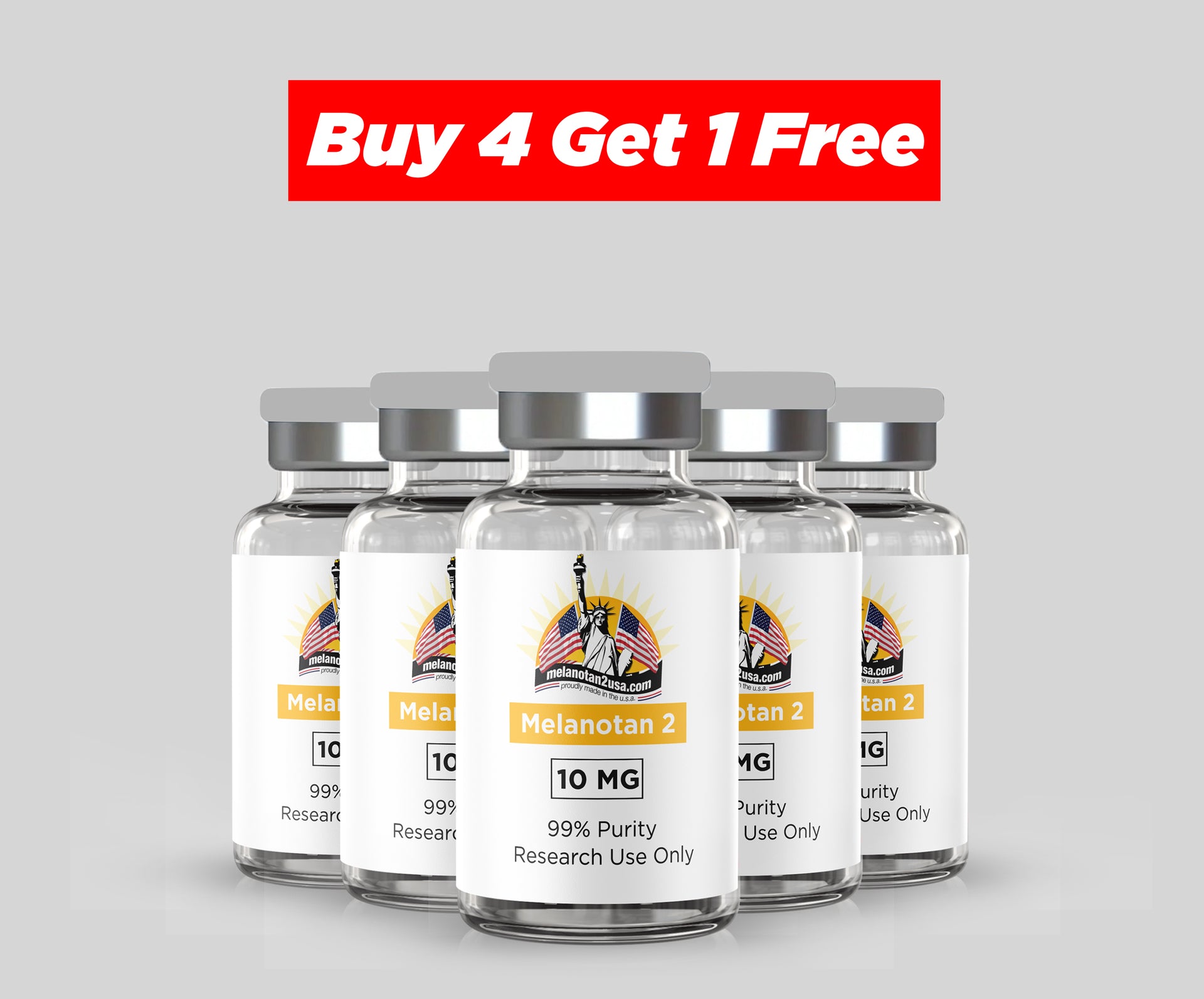 BUY FOUR GET ONE FREE Melanotan 2 10mg (Five Pack) MELANOTAN 2 USA BUY FOUR GET ONE FREE Melanotan 2 10mg (Five Pack) MELANOTAN 2 USA